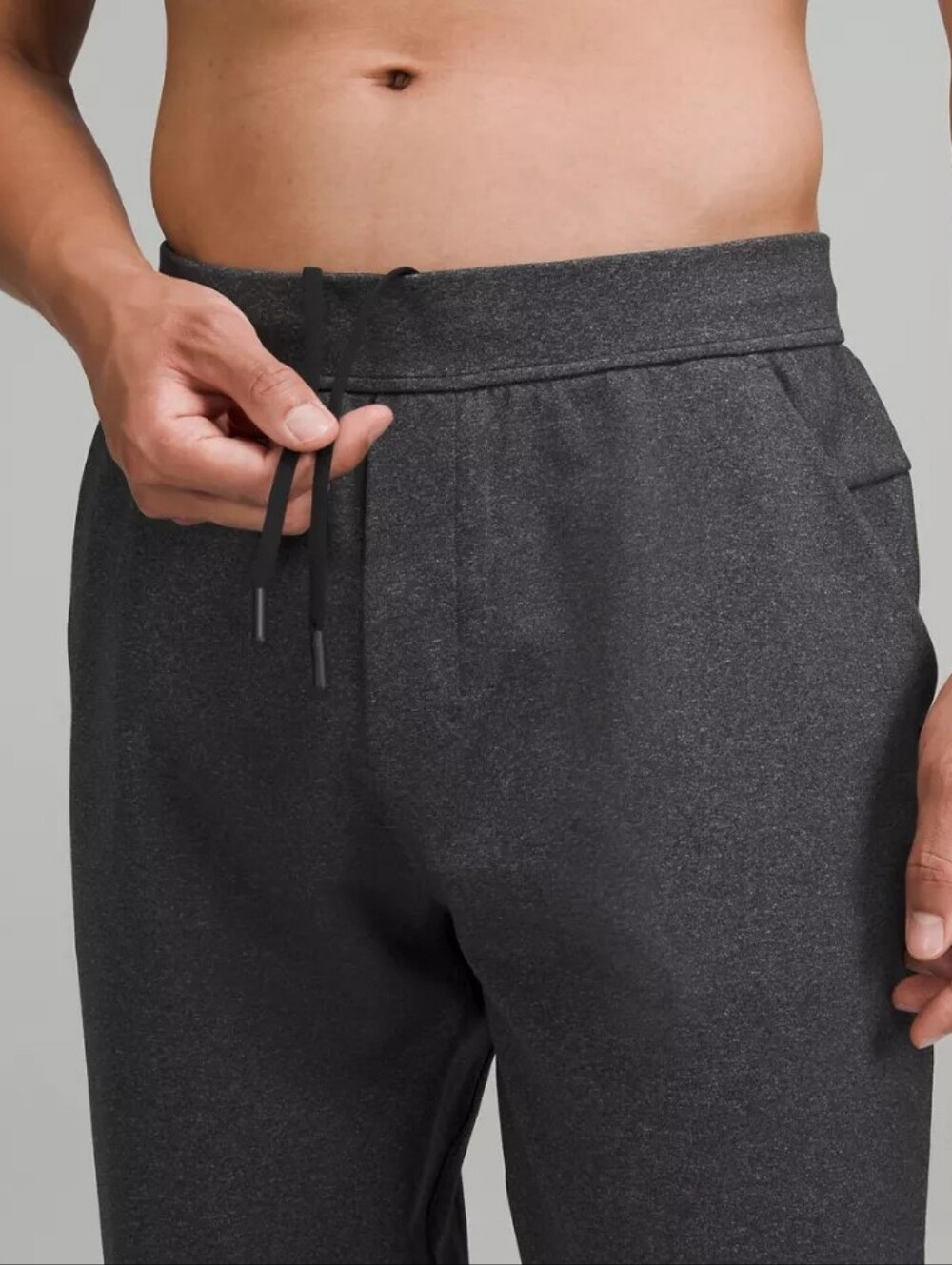 Lululemon Discipline Heather Gray Pants M 34" Inseam